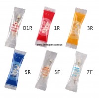 Иглы для татуажа плоские 5F (резьба 9 мм)